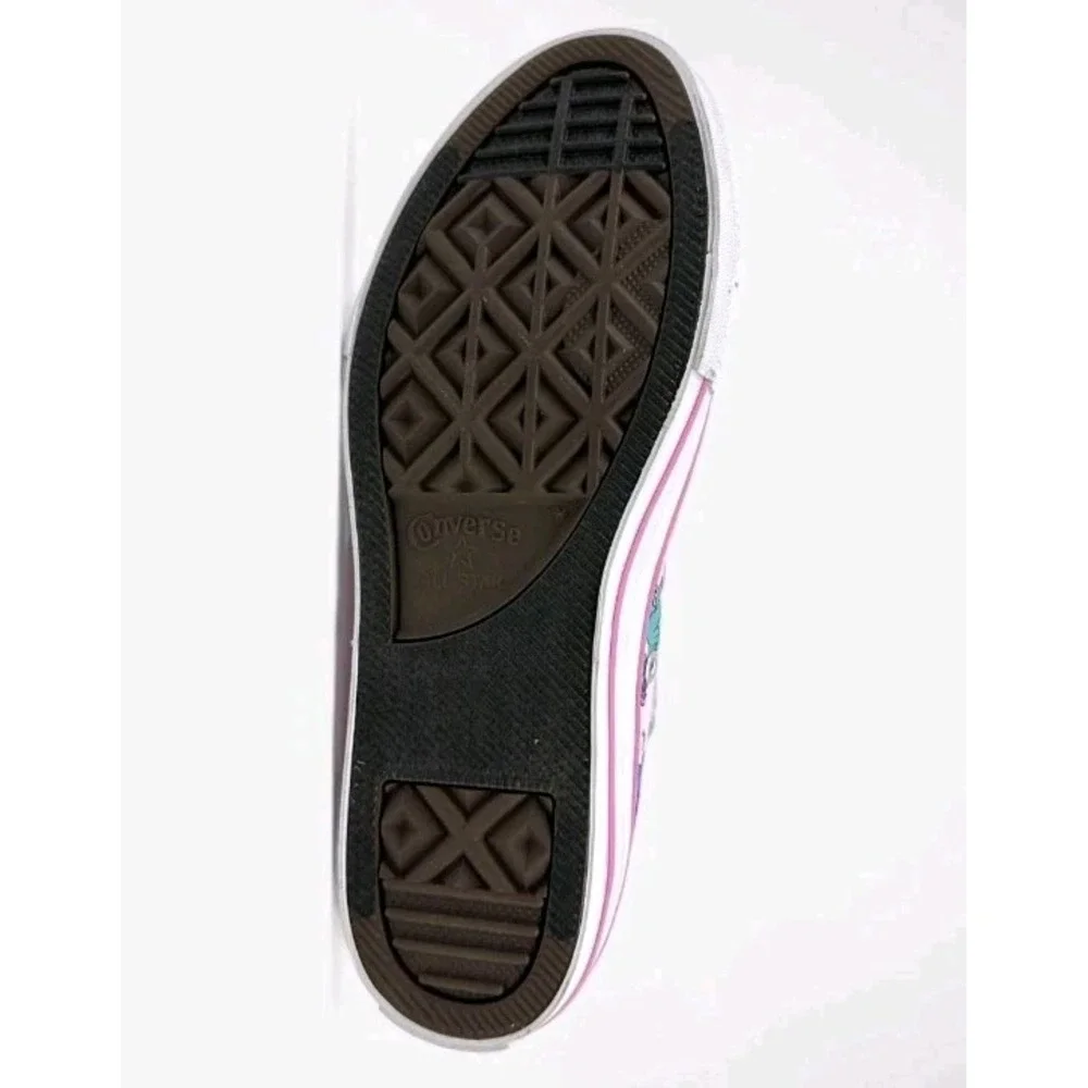 Converse CTAS 1V Hi‎ Pink University Blue Kids Girls Athletic Sneaker Unicorn Y3